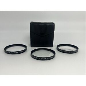 Optex 58mm Close Up Macro Filter Set Of 3 No‎ 1 2 4 Japan Case Diopter Pre-Owned